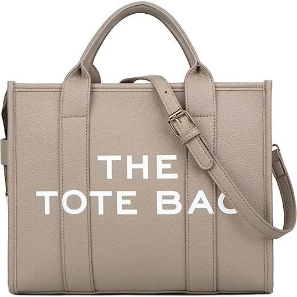 The Tote bag  for Women, Leather Color: Muddy gray #810